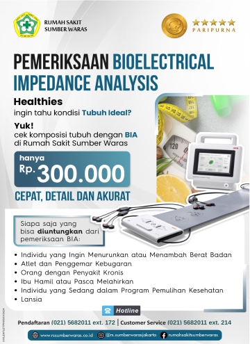 Cek Komposisi Tubuh dengan Bioelectrical Impedance Analysis