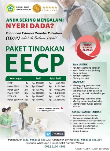 Enhanced External Counter Pulsation (EECP) adalah Solusi Tepat